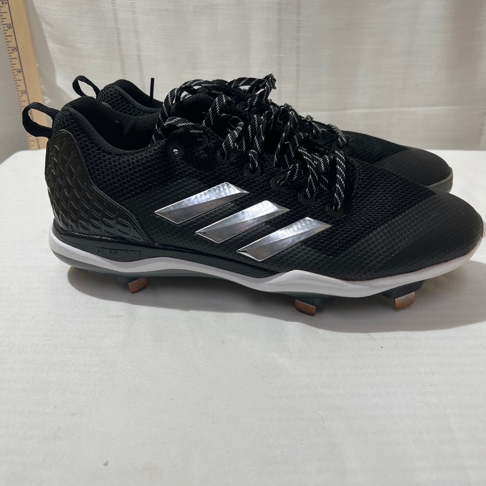 Adidas Men’s Sz 13 Running Cross Training Shoes  Black sneaker 3 stripes 753001
